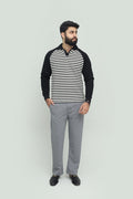 Stripe Black Polo FS
