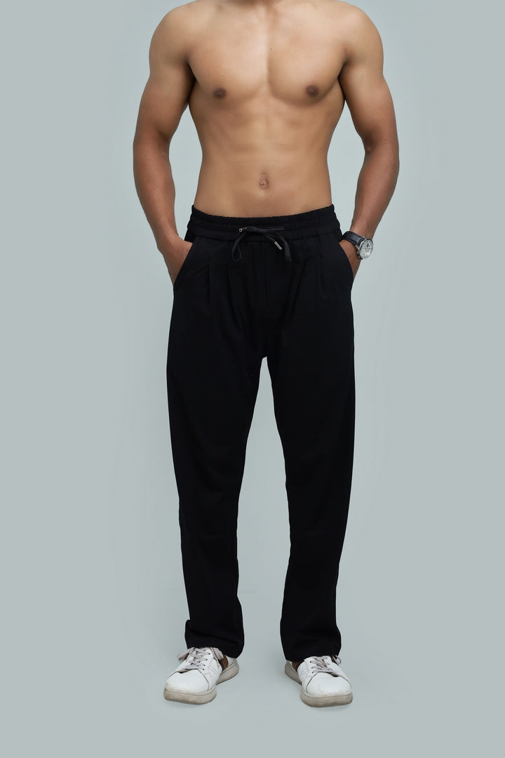 Black Relaxed Fit Trouser
