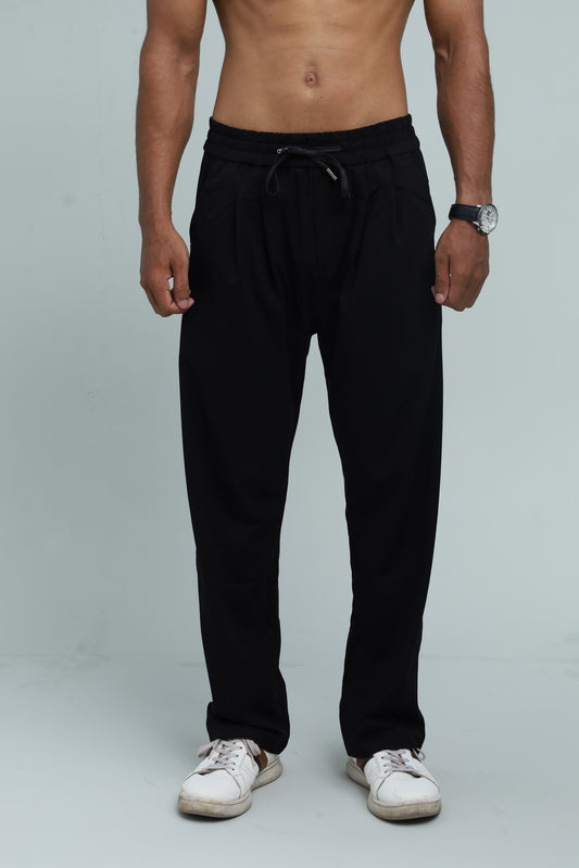Black Relaxed Fit Trouser