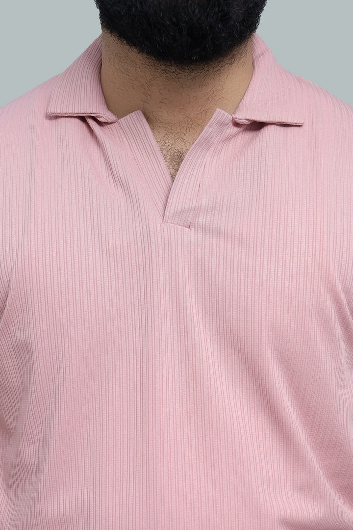 Drop Needle Baby Pink Polo