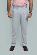 Gray Gurkha Pant