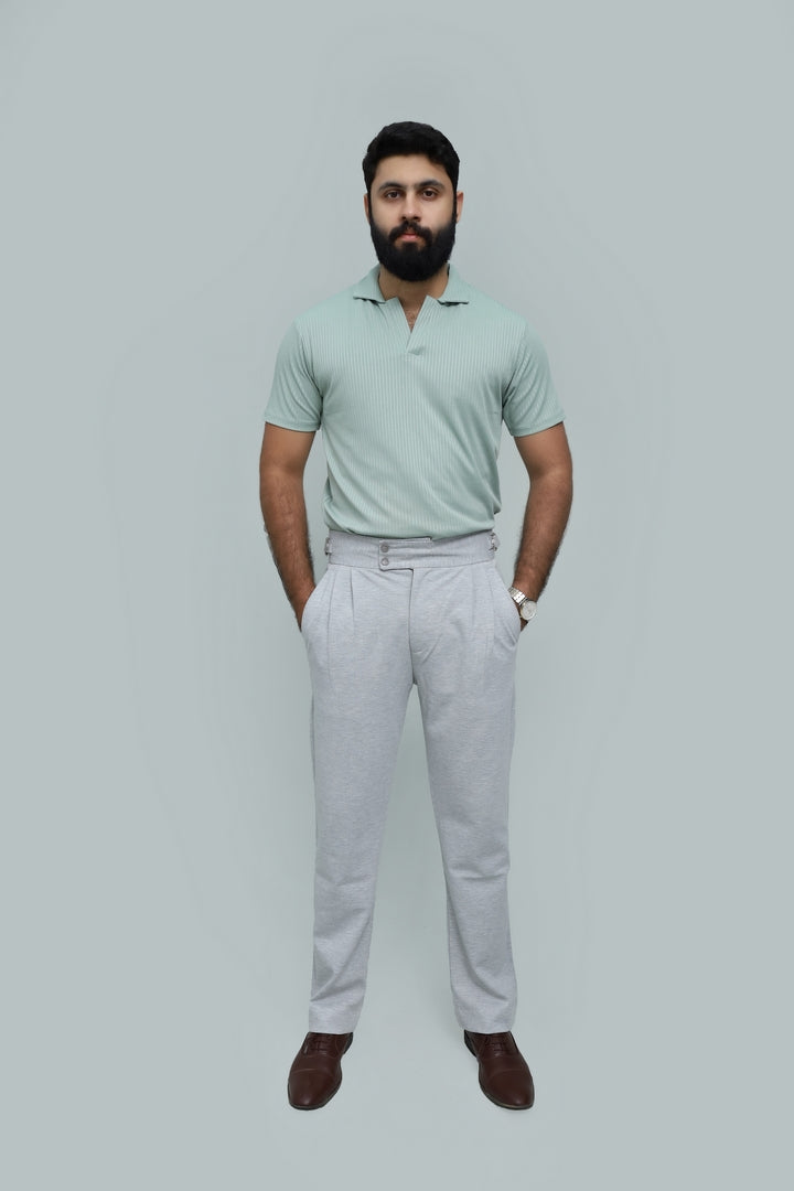 Drop Needle Mint Green Polo