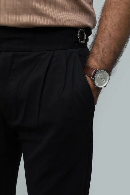 Black Gurkha Pants