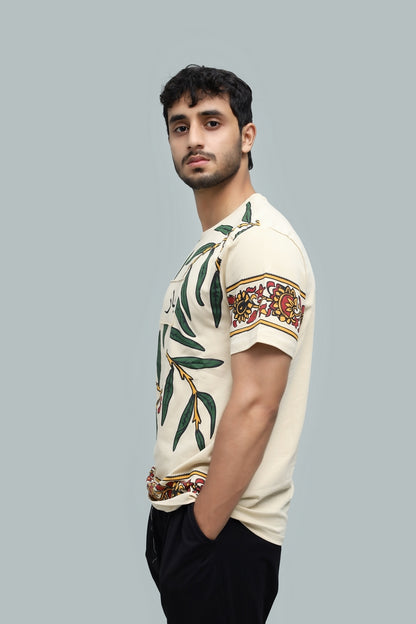 Bagh Print Tee – Skin