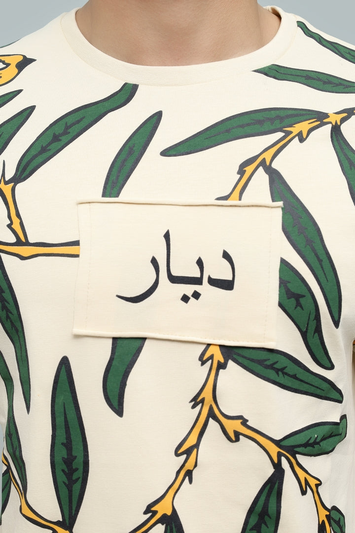 Bagh Print Tee – Skin