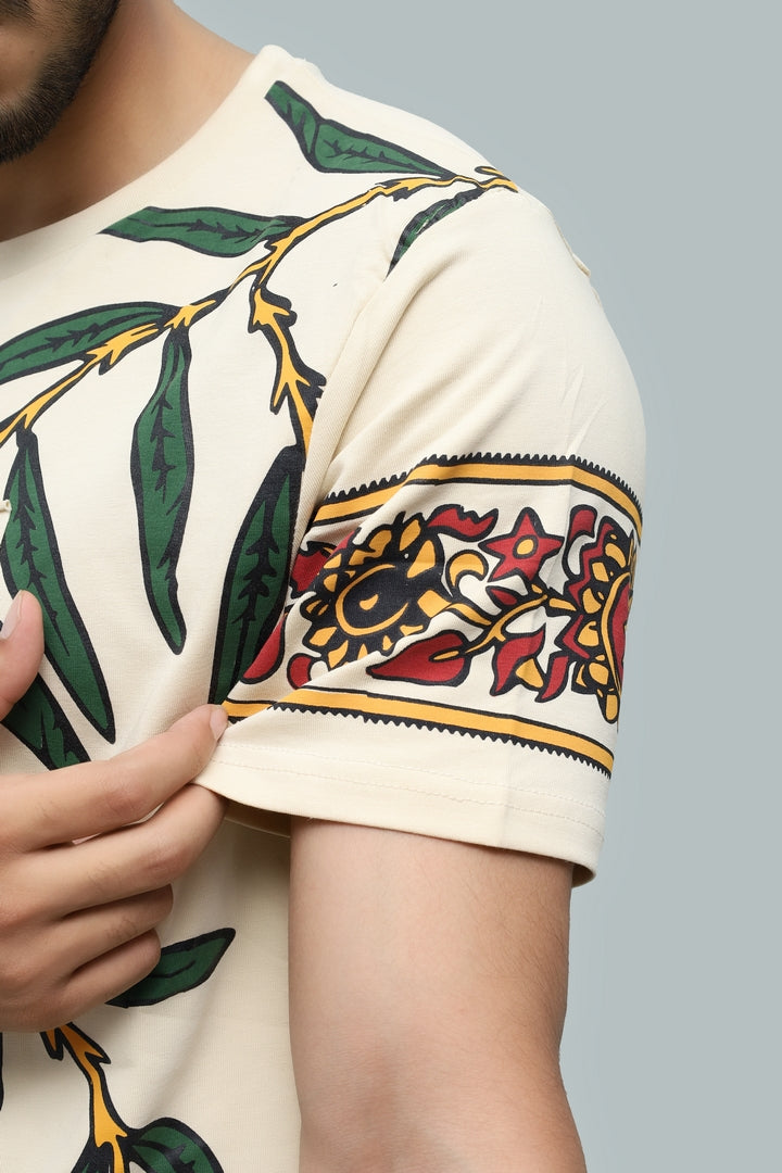 Bagh Print Tee – Skin