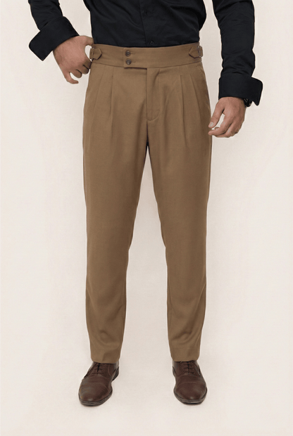 Brown Gurkha Pant