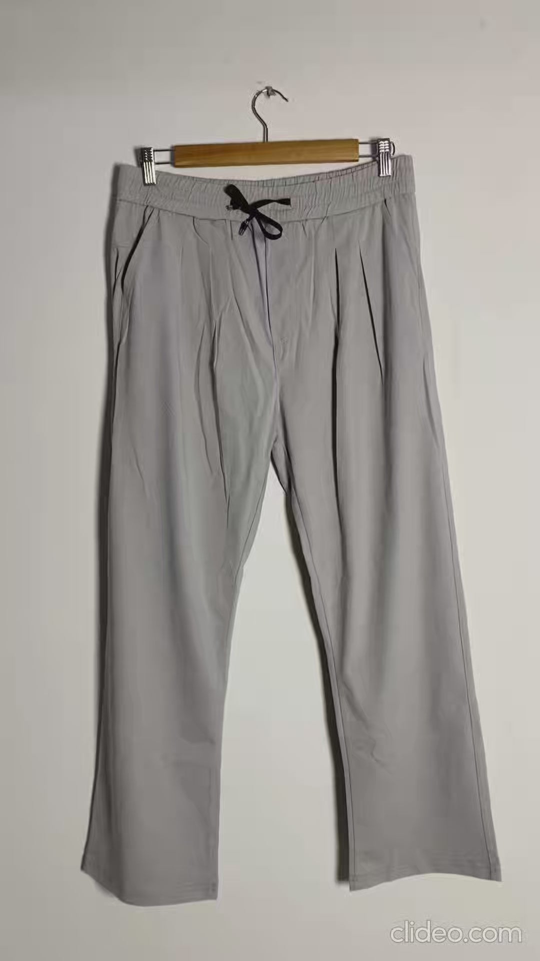 Steel Grey Relaxed Fit Trouser