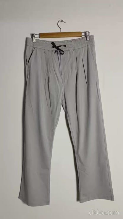 Steel Grey Relaxed Fit Trouser